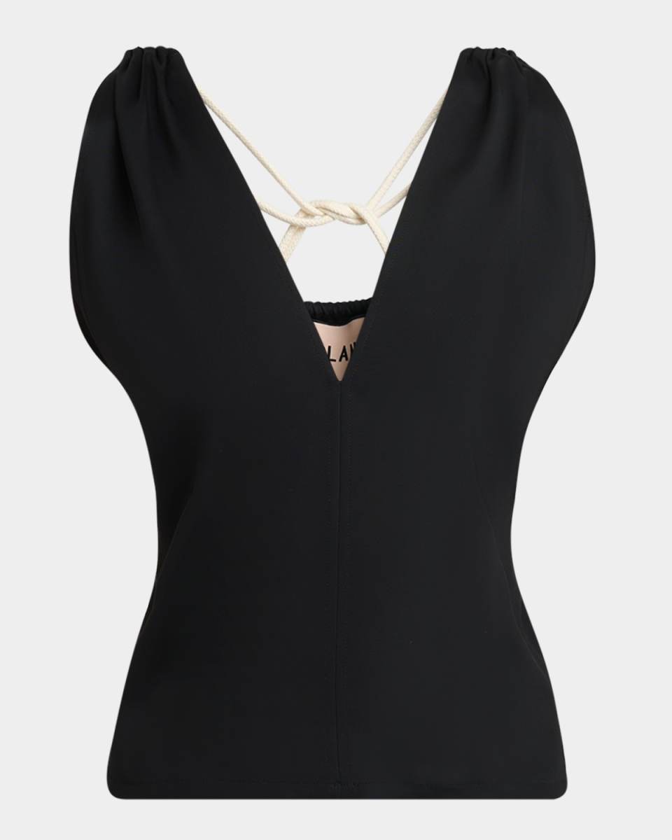 V-Neck Strappy Tank Top